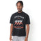 TOKYO TRACKSTAR S/S TEE - BLACK + CHERRY RED 103 - SO SOLID UK